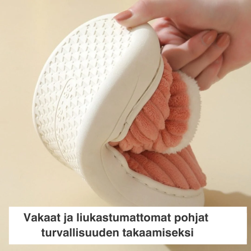 CozyComfort™ Terapeuttiset Fluffy Fleece Talvitossut | 🔥1+1 ILMAISEKSI🔥