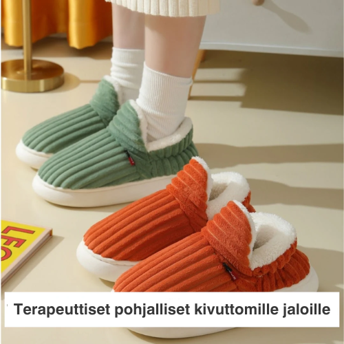 CozyComfort™ Terapeuttiset Fluffy Fleece Talvitossut | 🔥1+1 ILMAISEKSI🔥