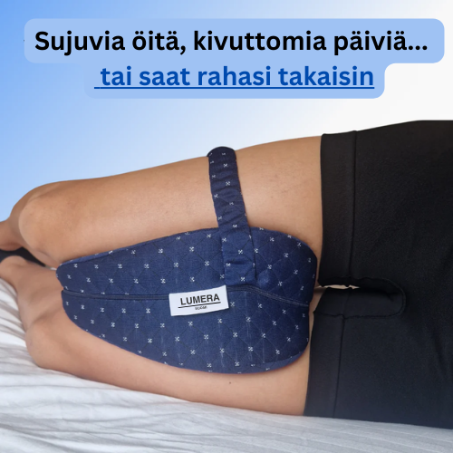 OrtoPillow™️ Tukityyny – Lievittää selkäkipua, lonkkakipua ja iskiasta