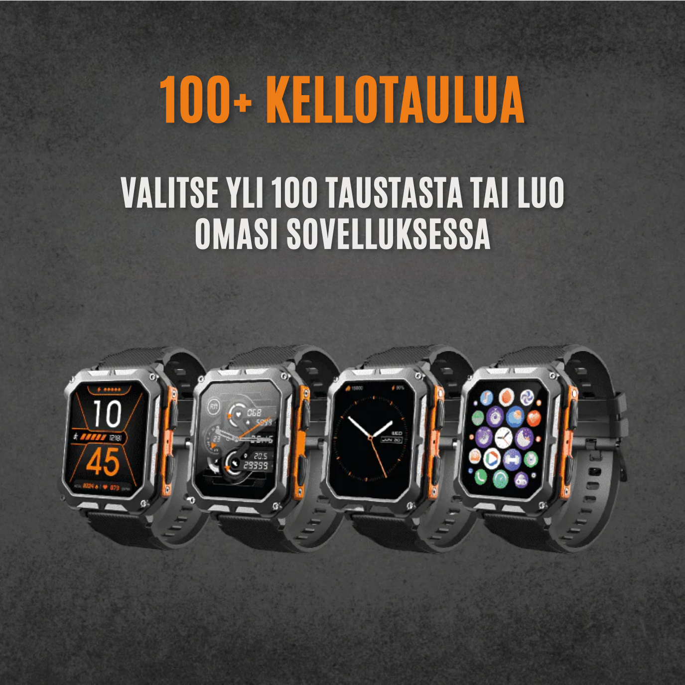 Thor™ - Tuhoutumaton älykello